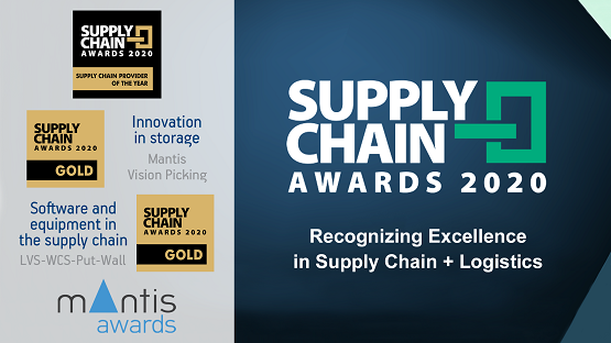 Решения Mantis удостоены наград Supply Chain Awards